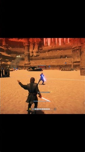 Vader vs Anakin #darthvader #starwars #kyber #1v1 #gamingshorts