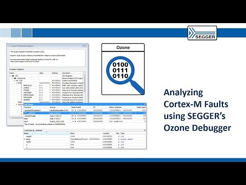 Analyzing Cortex-M Faults using SEGGER’s Ozone Debugger