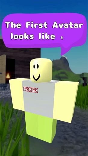 Roblox first avatar