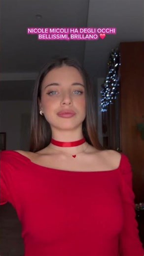 NICOLE MICOLI HA GLI OCCHI PIÙ BELLI D'ITALIA 😍❤️ #tiktok #shorts #perte #nicolemicoli #occhi