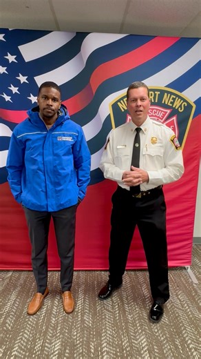 Another winter storm is headed to our area this weekend, Newport News! ❄️ City crews are ready to take action. Mayor Phillip Jones and Fire Chief Rogers share tips on how to stay safe and warm during the storm. To read more on winter weather impacts, including a full list of closings and delays visit: https://www.nnva.gov/m/newsflash/home/detail/2491 For more winter weather updates, follow us here. | City of Newport News, VA - Government