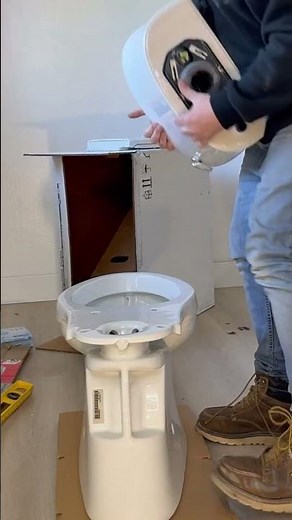 Installing new kohler toilet Nail and Run ✔️ @OateyCompany #plumbing #howto #tools #toilet