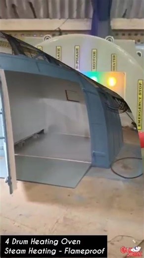 🔶4 Drum Heating Oven Steam Heating Flameproof🔶