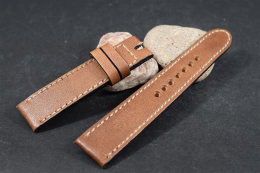 Old Oil Brown III Saddle Leather Vintage Watch Strap, 20/18-130/80 Mm (750) - Etsy