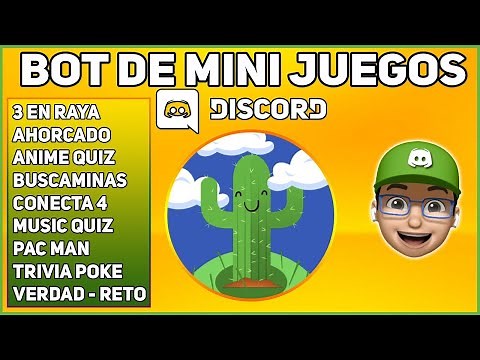 Discord: Bot De Mini Juegos 🌵Cactus Fire🔥
