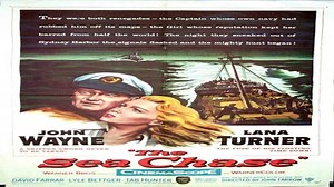 ASA 🎥📽🎬 The Sea Chase (1955) a film directed by John Farrow with John Wayne, Lana Turner, David Farrar, Lyle Bettger, Tab Hunter