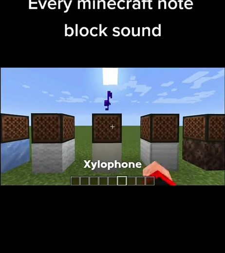 All Minecraft Note Block Sounds Compilation
