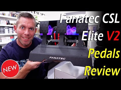 Fanatec CSL Elite V2 Pedals Review!