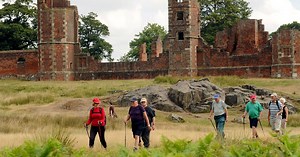 What are the ruins in Bradgate Park?