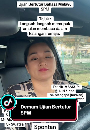 Ujian Bertutur Bahasa Melayu SPM: Panduan dan Teknik