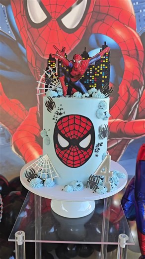 Spiderman Cake for Epic Parties