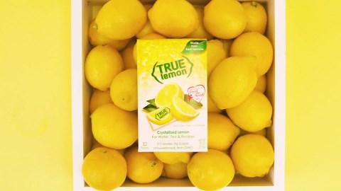 True Lemon, Lime, Orange & Grapefruit 32ct Boxes Sampler Pack (4 packs)