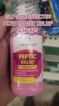 GLP SIDE EFFECTS? How To Get Relief CHEAP