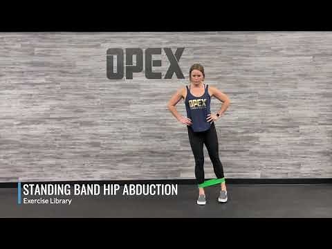 Standing Band Hip Abduction