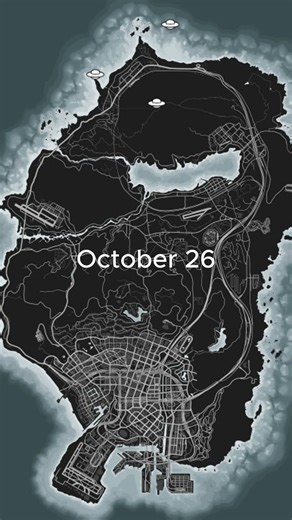 GTA V ONLINE - UFO Locations Map Spawn today october 26 2025