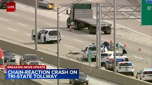 At least 1 dead in multiple-vehicle crash on I-294 near Des Plaines, lanes reopen, state police say