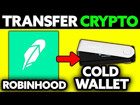 How To Transfer Crypto from Robinhood to Cold Wallet (2025) - Step by Step