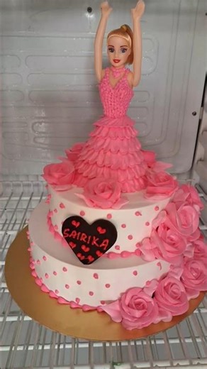Beautiful 😍 Doll Cakes #pinkiscakeshop