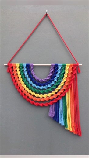 Macrame wall hanging #art #tranding #diycrafts #shors