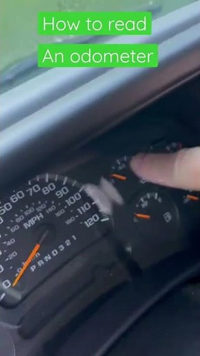 How to read an odometer