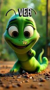 Les homophones : vert, vers, ver, verre et vair. #French #LearnFrench #shorts
