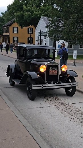 1930 Ford Model A Drive By Engine Sound Old Car Festival Greenfield Village 2023 | Casey Faitel