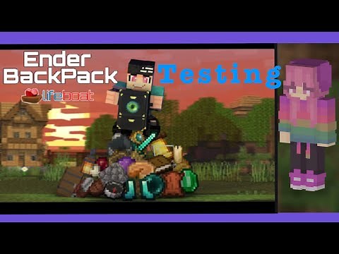 Minecraft Lifeboat Survival Ender Backpack How It Works Testing Check Price To Buy Use Get Benefits