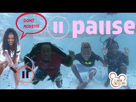 24 HOURS PAUSE CHALLENGE UNDERWATER