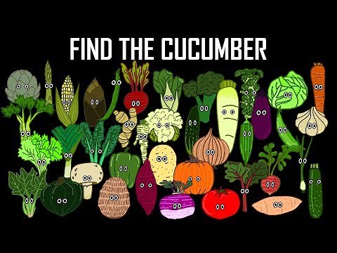Find the Vegetables - The Kids' Picture Show (Fun & Educational Learning Video)