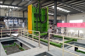 [Hot Item] Línea de producción de paneles de concreto liviano/Molde vertical de pared sándwich de EPS