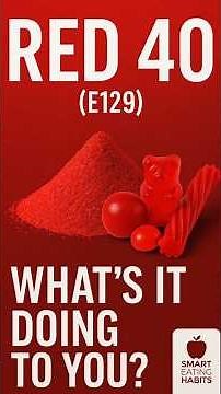 Red 40 (E129): What’s It Doing to You? | The Truth About Food Dyes #red40 #additives #healthrisks