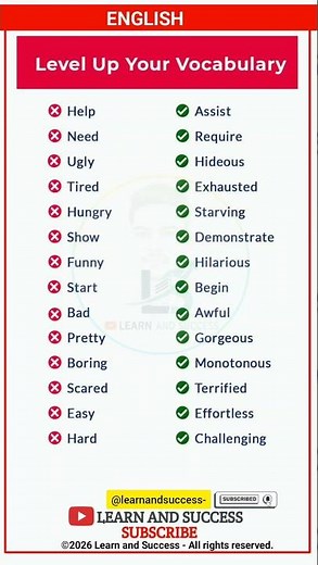 14 Powerful Synonyms to Sound Like a Native Speaker 🧠