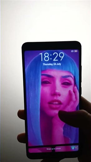 Turn on the flashlight from lockscreen #smartphone #android #flashlight