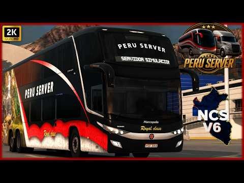 Peru Server 3.4 | Map Perú NCS V6 | LIMA-HUANCAYO | CLIPS EN RUTA #busesdelperu #ets2perù