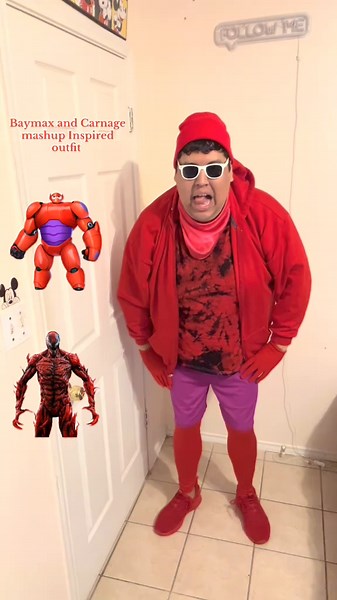 Baymax and Carnage Inspired Cosplay Outfit Ideas