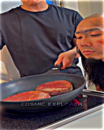 Bro deep fried homeless man 💀