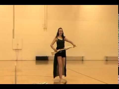 ISDTA State Color Guard Solo 1st Place 2018