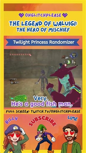 Sidon; Smash or Pass? - The Legend of Waluigi #randomizer #waluigi #zelda #twilightprincess #couple