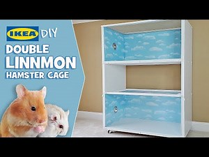 Ikea Double Linnmon Hamster Cage DIY