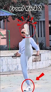 False Leg Elbow + Front Kick Tutorial | Simple & Effective Karate Combo