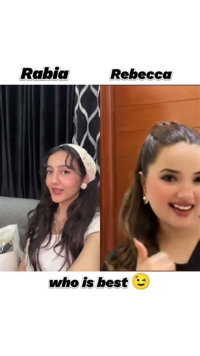 rabia faisal VS Rebecca khan 😉#sistrology #rabiafaisal #rebecca khan