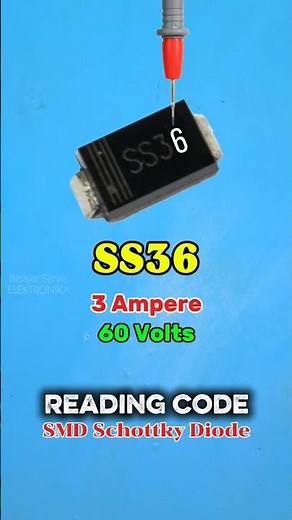 How to reading code of SMD schottky diode. #repair