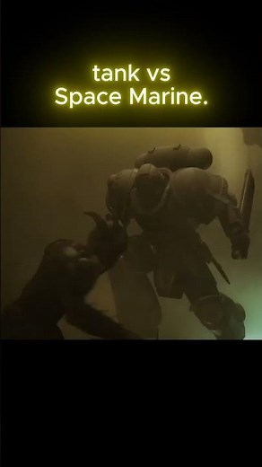 Space Marine vs Tank… It’s NOT Close | Warhammer 40K #warhammer #wh40k