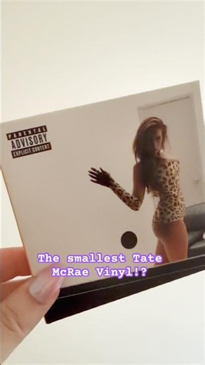 I had to have it #tatemcrae #sportscar #tate #tinyvinyl #vinyl #vinylrecords #tiktok #music #singer
