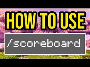 How To Use Scoreboard Command In Minecraft Bedrock! PS4/5, Xbox, MCPE, Switch & PC!