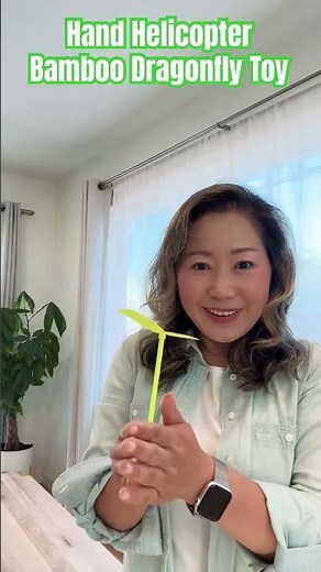 🚁 Bamboo Dragonfly Toy Review | Fun Outdoor Spinner for Kids! 🌀 #dragonfly #kidstoys #partygift