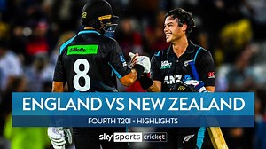 Highlights: New Zealand beat England to draw T20 series