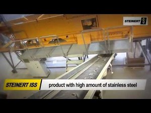 Incinerator Bottom Ash solution with STEINERT sensor sorting