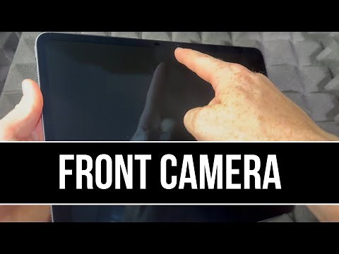 how do I Switch to Front Camera on iPad Pro 13"