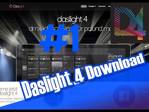 Daslight 4 Download Tutorial #1 | LightDrummer